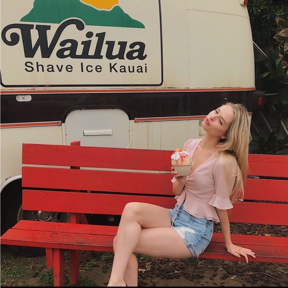 ASTR the Label light pink blouse - Picture 5 of 5